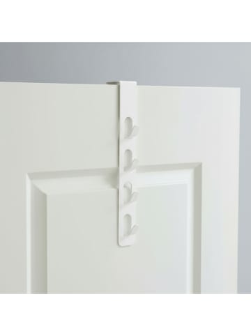 Smarto Metallico Deurhaaklijst wit - (B)4,5 x (H)25 x (D)4,5 cm