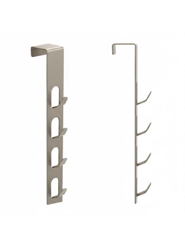 Smarto Metallico Türhakenleiste in Beige - (B)4,5 x (H)25 x (T)4,5 cm