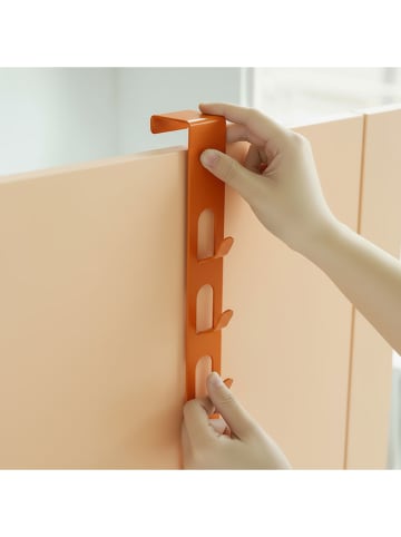 Smarto Metallico Deurhaaklijst oranje - (B)4,5 x (H)25 x (D)4,5 cm