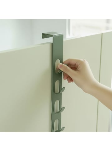Smarto Metallico Deurhaaklijst groen - (B)4,5 x (H)25 x (D)4,5 cm