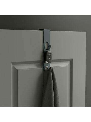 Smarto Metallico Deurhaaklijst antraciet - (B)4,5 x (H)25 x (D)4,5 cm