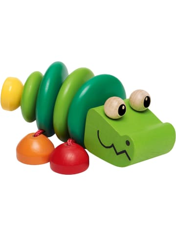 Selecta Motorikspielzeug "Klapper-Kroko" - ab Geburt