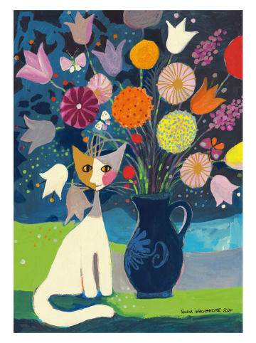 Schmidt Spiele 1.000tlg. Puzzle "Weiße Katze" - ab 12 Jahren