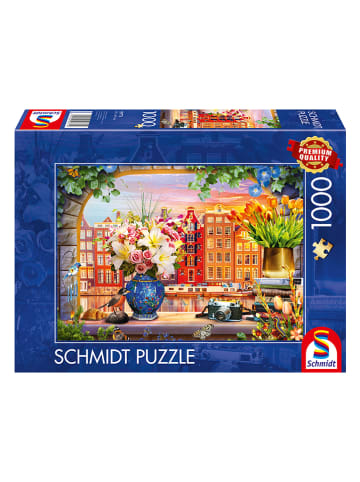 Schmidt Spiele 1.000tlg. Puzzle "Besuch in Amsterdam" - ab 12 Jahren