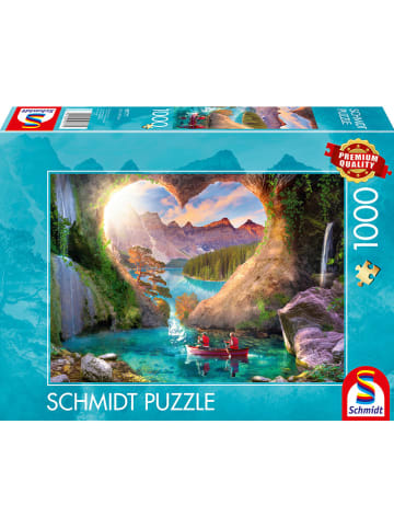Schmidt Spiele 1.000tlg. Puzzle "Ausblick mit Herz" - ab 12 Jahren