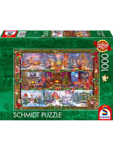 Schmidt Spiele 1.000tlg. Puzzle "Fröhliche Weihnachtszeit" - ab 12 Jahren