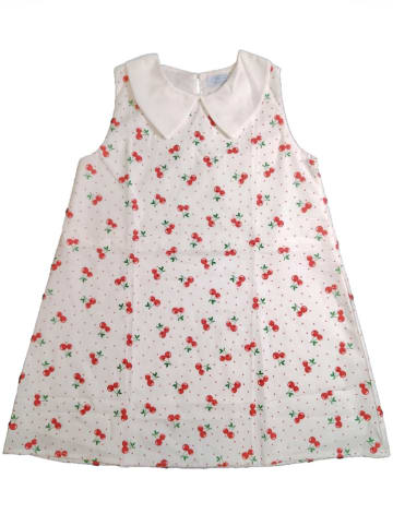 Deux ans de vacances Jurk wit