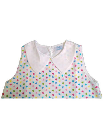 Deux ans de vacances Jurk wit