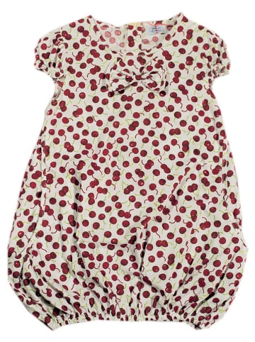 Deux ans de vacances Jurk wit/rood