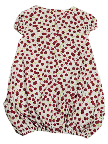 Deux ans de vacances Jurk wit/rood