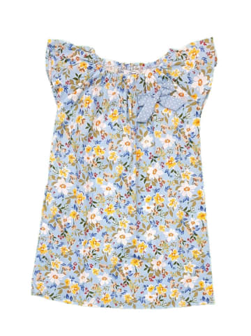 Deux ans de vacances Kleid in Hellblau/ Bunt