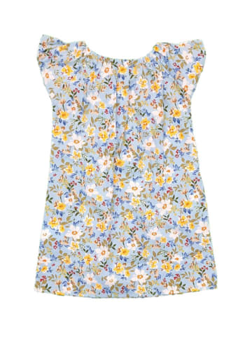 Deux ans de vacances Sukienka w kolorze błękitnym ze wzorem