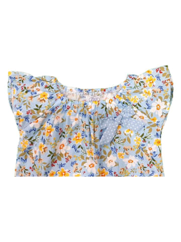 Deux ans de vacances Kleid in Hellblau/ Bunt