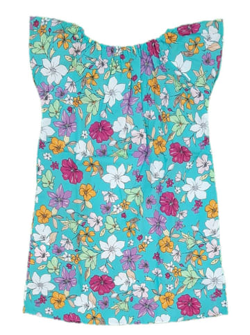 Deux ans de vacances Kleid in Türkis/ Bunt