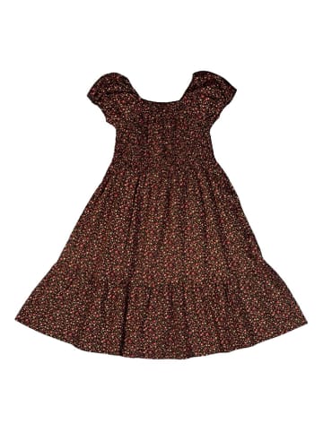 Deux ans de vacances Kleid in Schwarz/ Rot