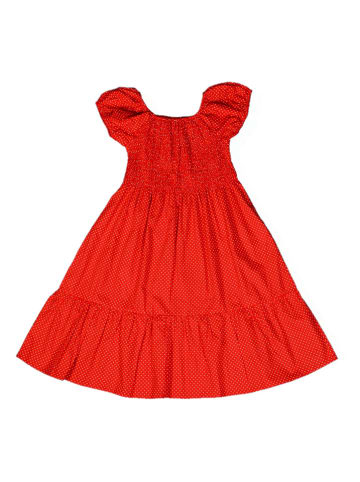 Deux ans de vacances Kleid in Rot