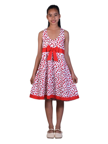 Deux ans de vacances Kleid in Rosa/ Rot