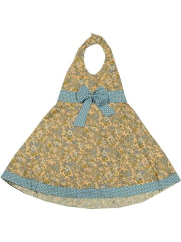 Deux ans de vacances Sukienka w kolorze żółto-błękitnym