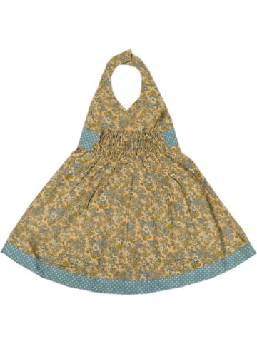 Deux ans de vacances Sukienka w kolorze żółto-błękitnym