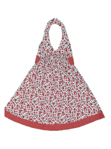 Deux ans de vacances Kleid in Rot/ Weiß