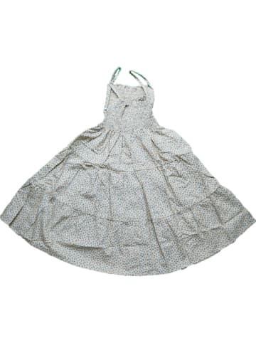 Deux ans de vacances Kleid in Creme/ Blau