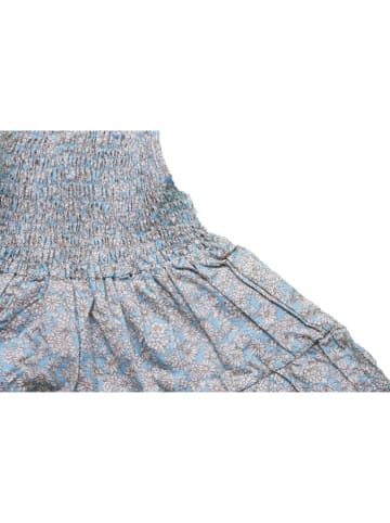 Deux ans de vacances Kleid in Hellblau/ Bunt
