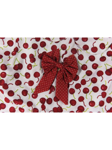 Deux ans de vacances Jumpsuit in Rot/ Weiß