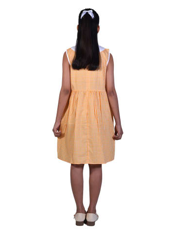 Deux ans de vacances Kleid in Orange