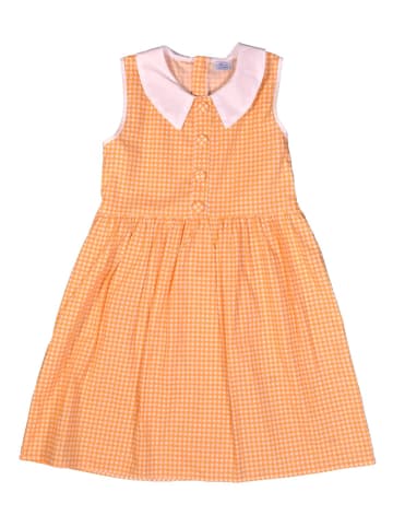 Deux ans de vacances Jurk oranje