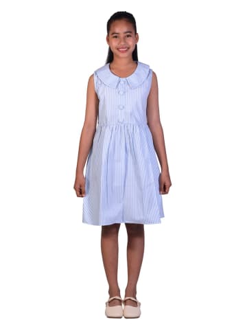 Deux ans de vacances Sukienka w kolorze błękitnym