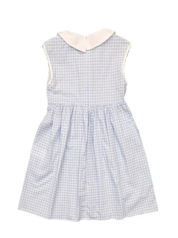 Deux ans de vacances Kleid in Blau/ Weiß