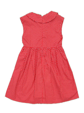 Deux ans de vacances Kleid in Rot/ Weiß