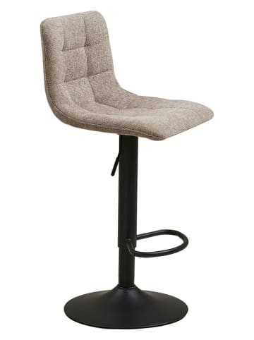 House Nordic Krzesła barowe (2 szt.) "Middelfart" w kolorze szaro-czarnym - 43 x 88 x 45 cm