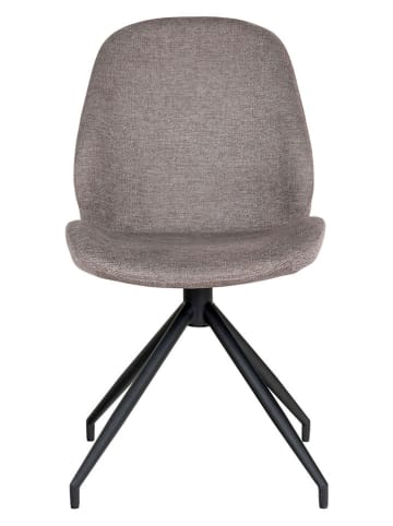House Nordic 2-delige set: eetkamerstoelen "Monte Carlo" grijs - (B)60 x (H)88 x (D)50 cm