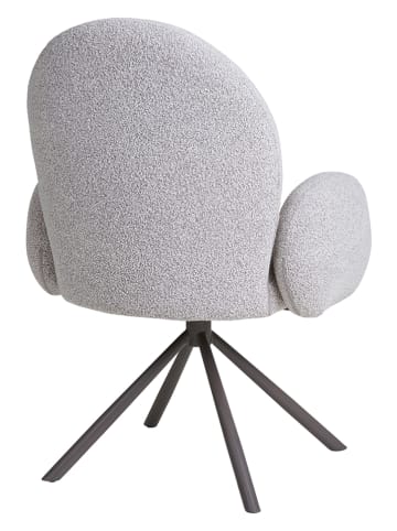 House Nordic Krzesło "Lana" w kolorze jasnoszarym - 69 x 91,5 x 65 cm