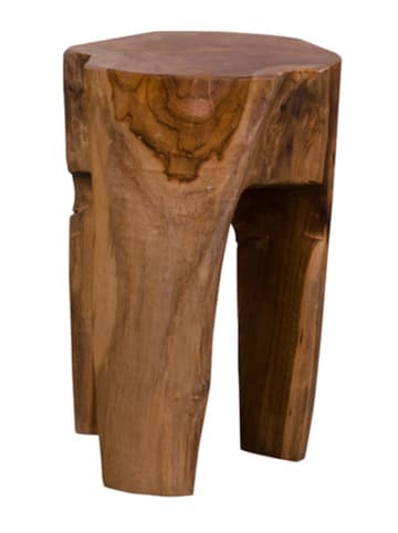 House Nordic Hocker w kolorze brązowym - wys. 40 x Ø 30 cm