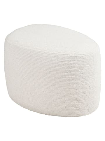 House Nordic Puf "Hilo" w kolorze białym - 55 x 40 x 39 cm