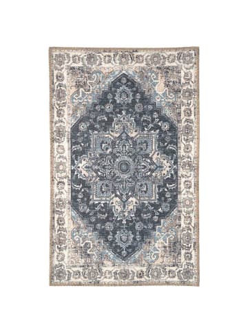 House Nordic Dywan w kolorze beżowo-niebieskim - 80 x 50 cm