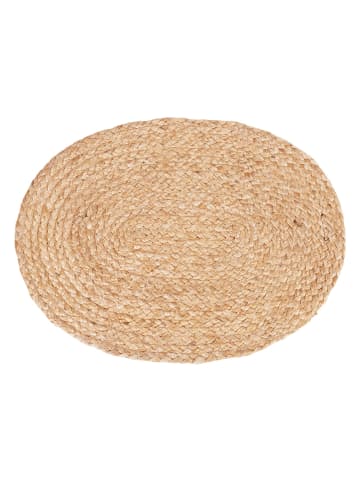 House Nordic 4-delige set: placemats "Bombay" lichtbruin - (L)45 x (B)35 cm