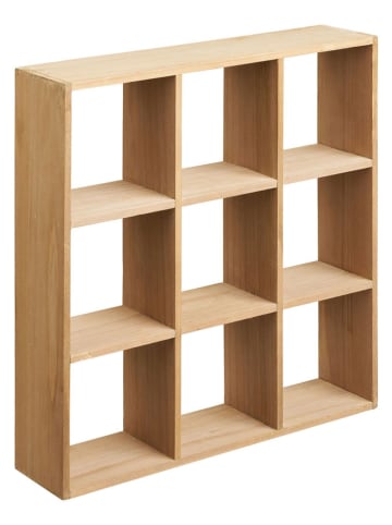 House Nordic Wandmeubel "Moss" lichtbruin - (B)46 x (H)46 cm