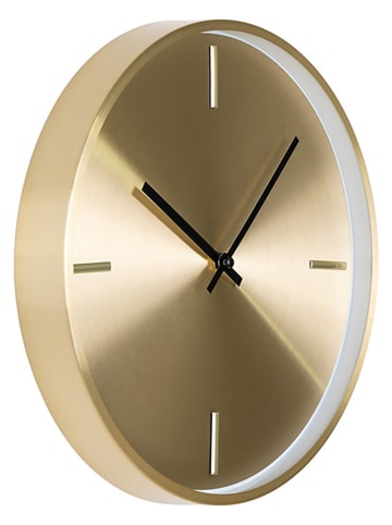 House Nordic Wandklok goudkleurig - Ø 30 cm