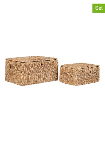 House Nordic 2-delige set: manden "Bogra" lichtbruin