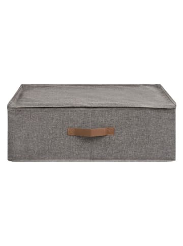 House Nordic Aufbewahrungsbox "Noto" in Grau - (B)56 x (H)18 x (T)47 cm