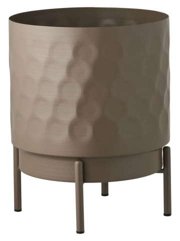 House Nordic Blumentopf in Braun - (H)26 x Ø 21 cm  