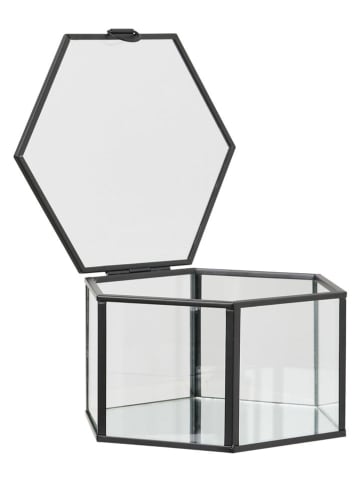 House Nordic Pojemniki szklane (2 szt.) "Torpe" w kolorze czarnym