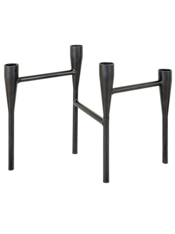 House Nordic Kaarshouder zwart - (B)28 x (H)21 cm