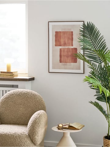 House Nordic Ingelijste kunstdruk "Mina" beige/lichtbruin - (B)50 x (H)70 cm