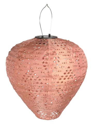 House Nordic LED-Laterne "Greatham" in Rosa - (B)30 x (H)33 cm