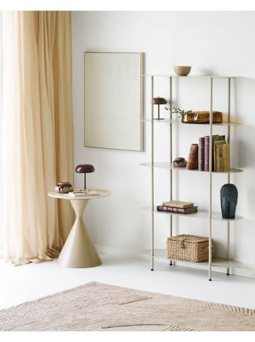 House Nordic Lampa stołowa LED "Margate" w kolorze jasnobrązowym - wys. 18 x Ø 13 cm