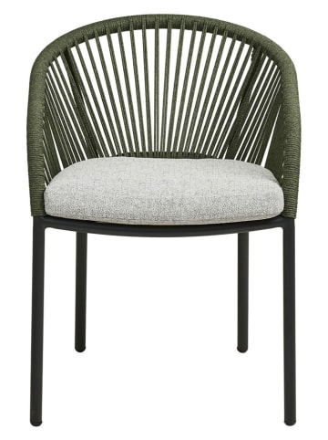 House Nordic 2-delige set: eetkamerstoelen "Novella" grijs - (B)63,5 x (H)77 x (D)57,5 cm